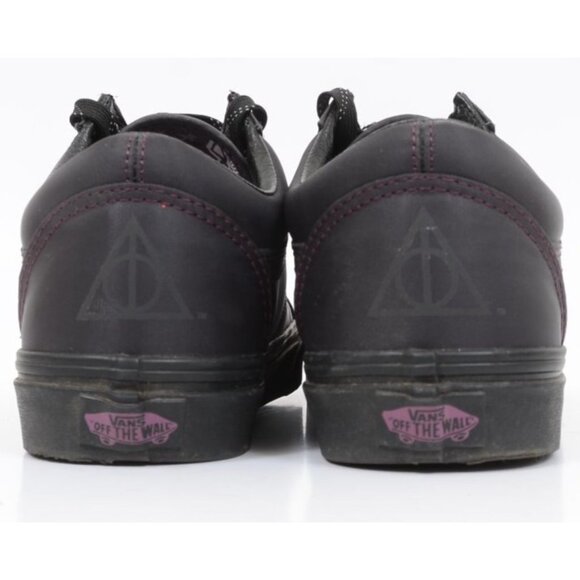 Vans x Harry Potter Mens 8.5 WMNs 10 Old Skool Deathly Hallows Sneakers Low Top - Picture 4 of 6